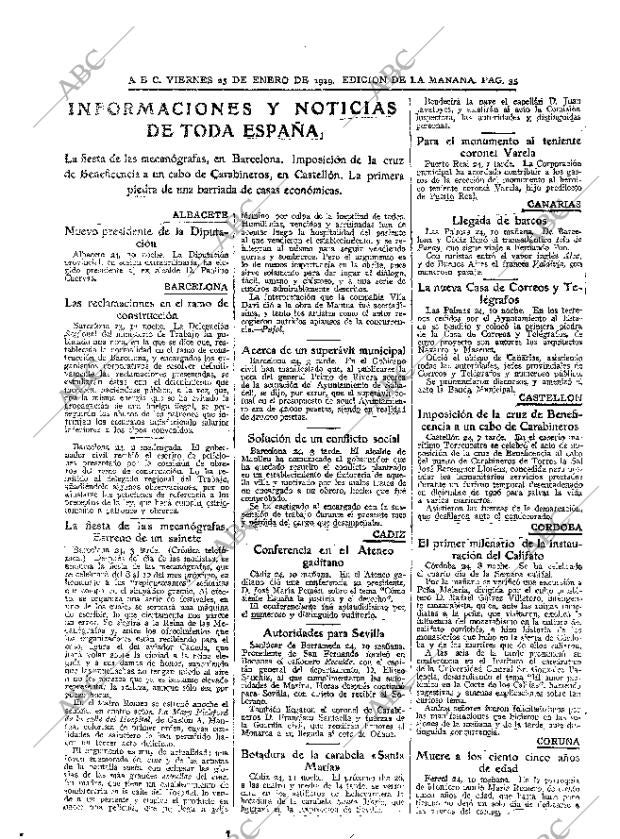 ABC MADRID 25-01-1929 página 35