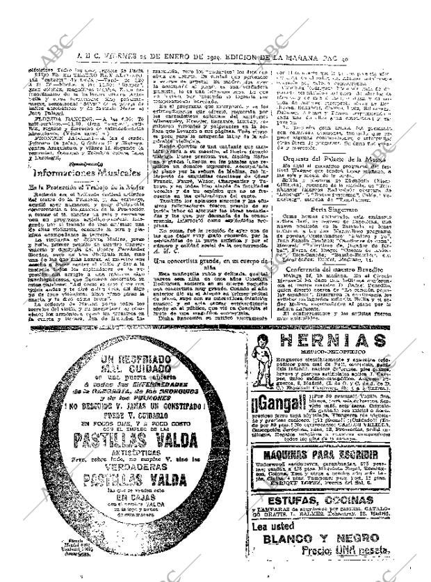 ABC MADRID 25-01-1929 página 40