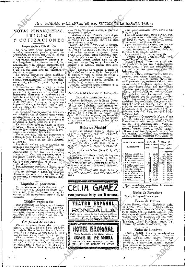 ABC MADRID 27-01-1929 página 42