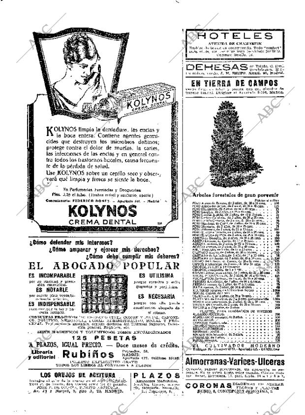 ABC MADRID 30-01-1929 página 2