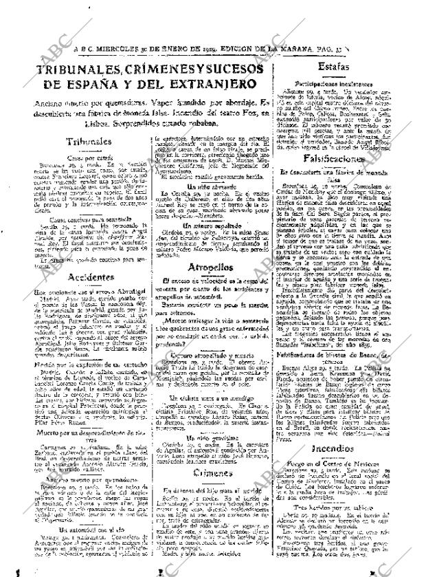 ABC MADRID 30-01-1929 página 31