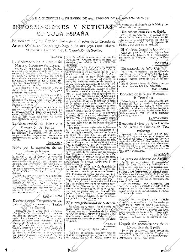 ABC MADRID 30-01-1929 página 33