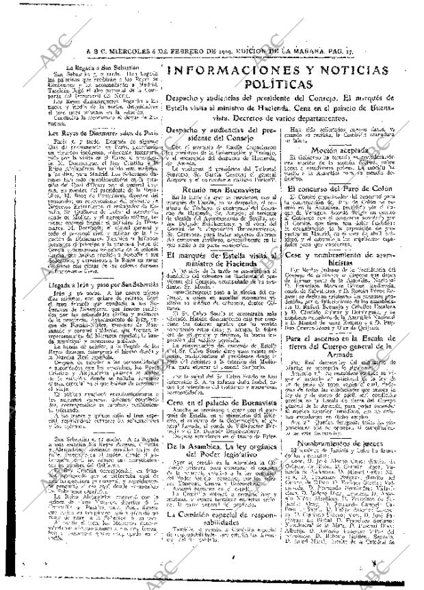ABC MADRID 06-02-1929 página 17
