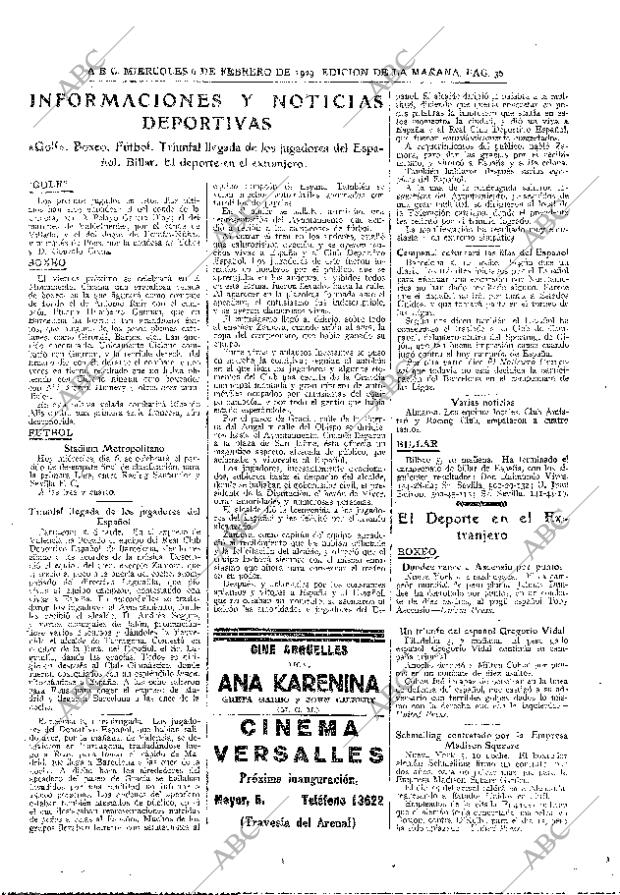 ABC MADRID 06-02-1929 página 36