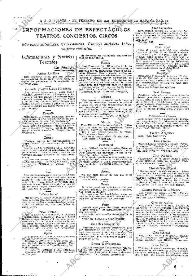 ABC MADRID 07-02-1929 página 39