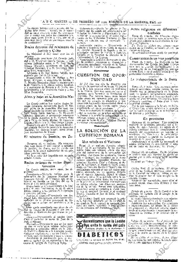 ABC MADRID 19-02-1929 página 21