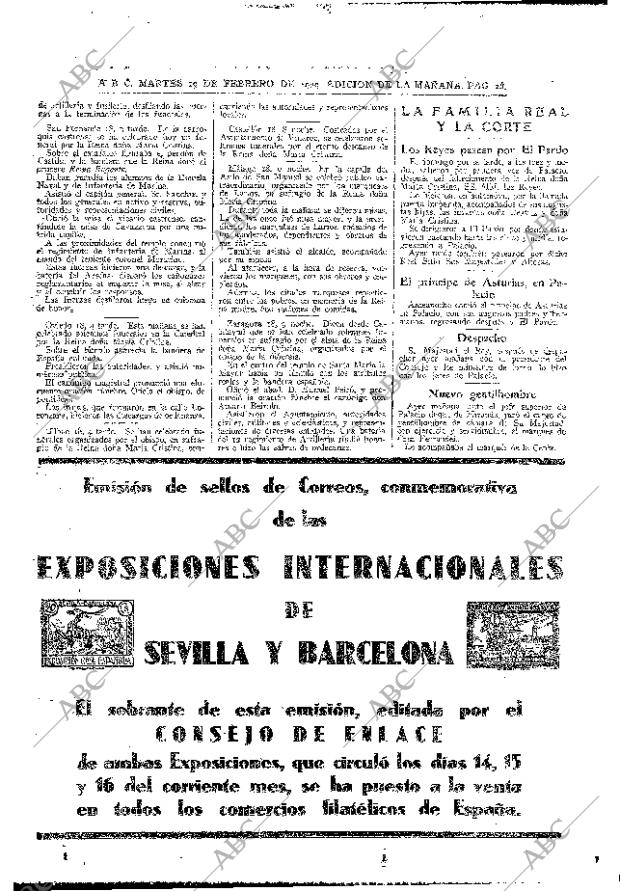 ABC MADRID 19-02-1929 página 28
