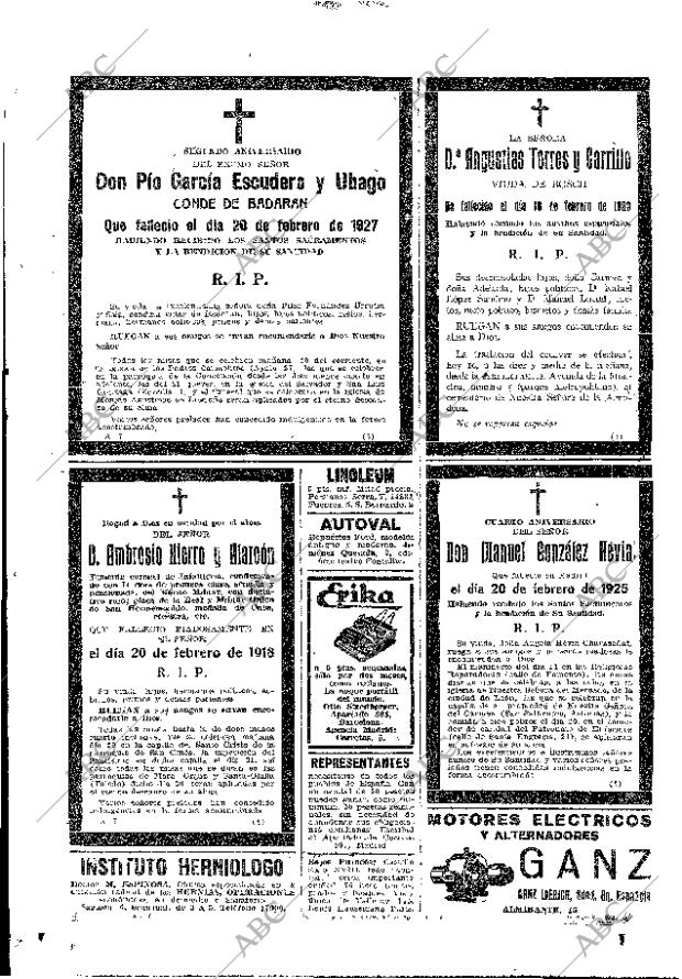 ABC MADRID 19-02-1929 página 51