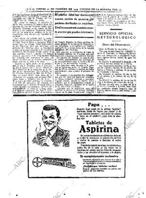 ABC MADRID 21-02-1929 página 16