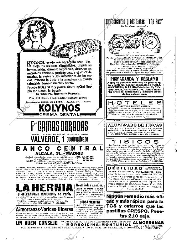 ABC MADRID 21-02-1929 página 2