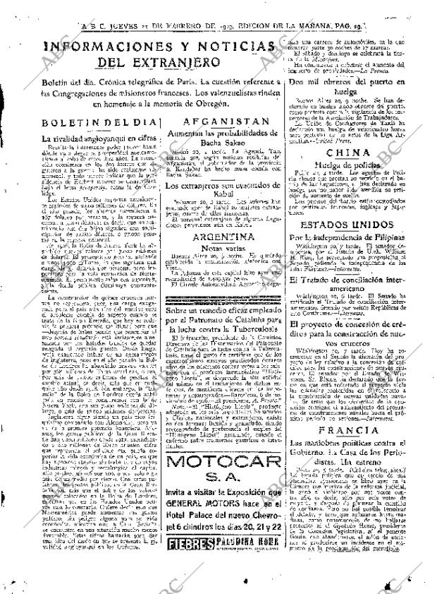 ABC MADRID 21-02-1929 página 29