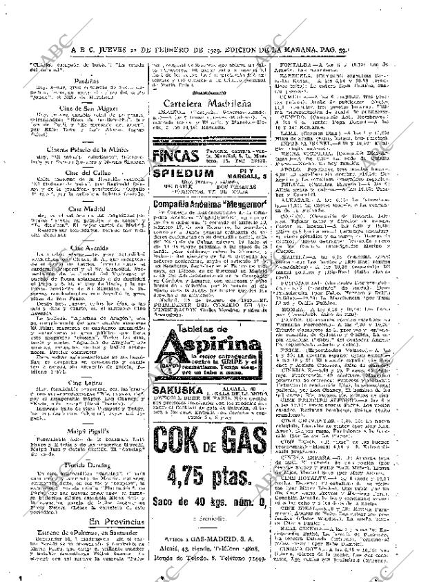 ABC MADRID 21-02-1929 página 39