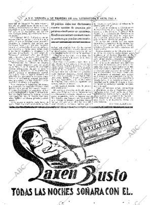 ABC MADRID 22-02-1929 página 6