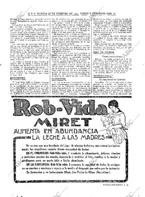 ABC MADRID 26-02-1929 página 16