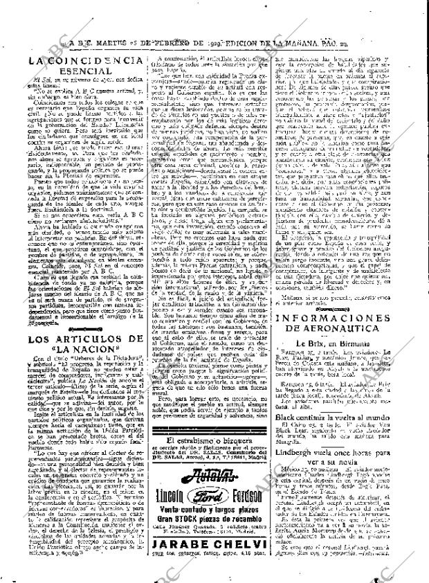 ABC MADRID 26-02-1929 página 29