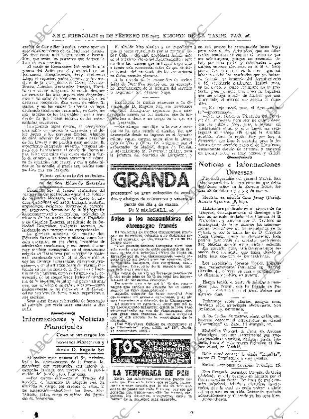 ABC MADRID 27-02-1929 página 26