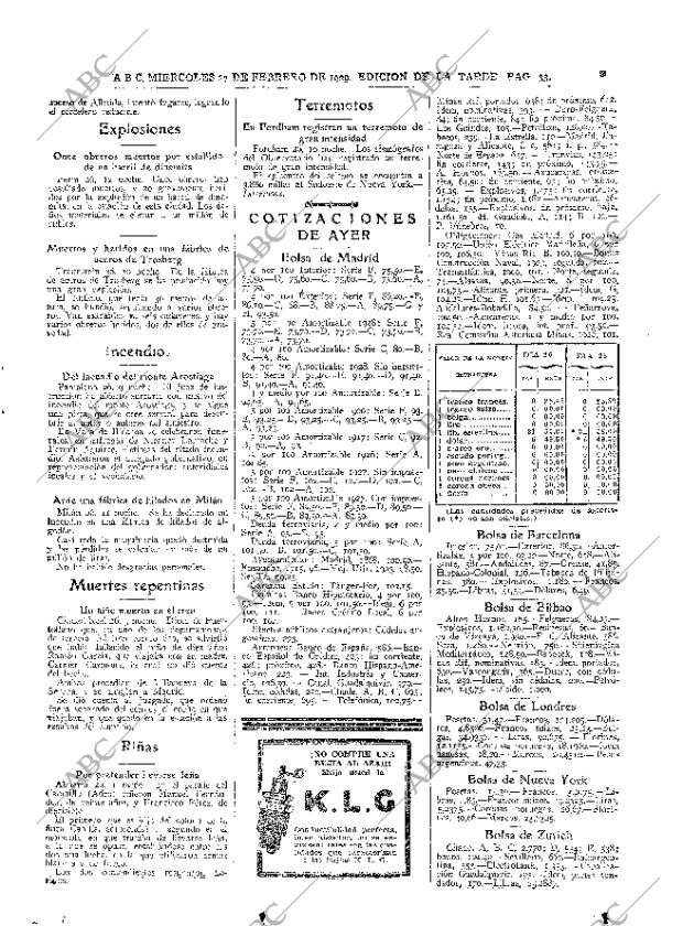 ABC MADRID 27-02-1929 página 33