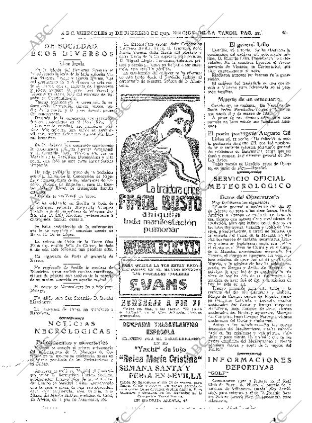 ABC MADRID 27-02-1929 página 37