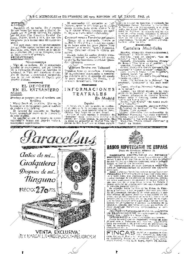 ABC MADRID 27-02-1929 página 38