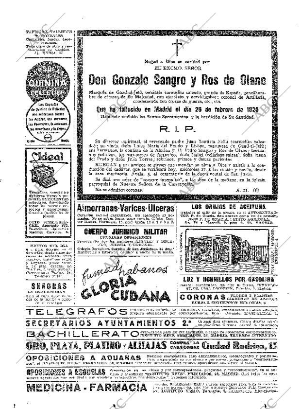 ABC MADRID 27-02-1929 página 43