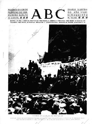 ABC MADRID 28-02-1929 página 1