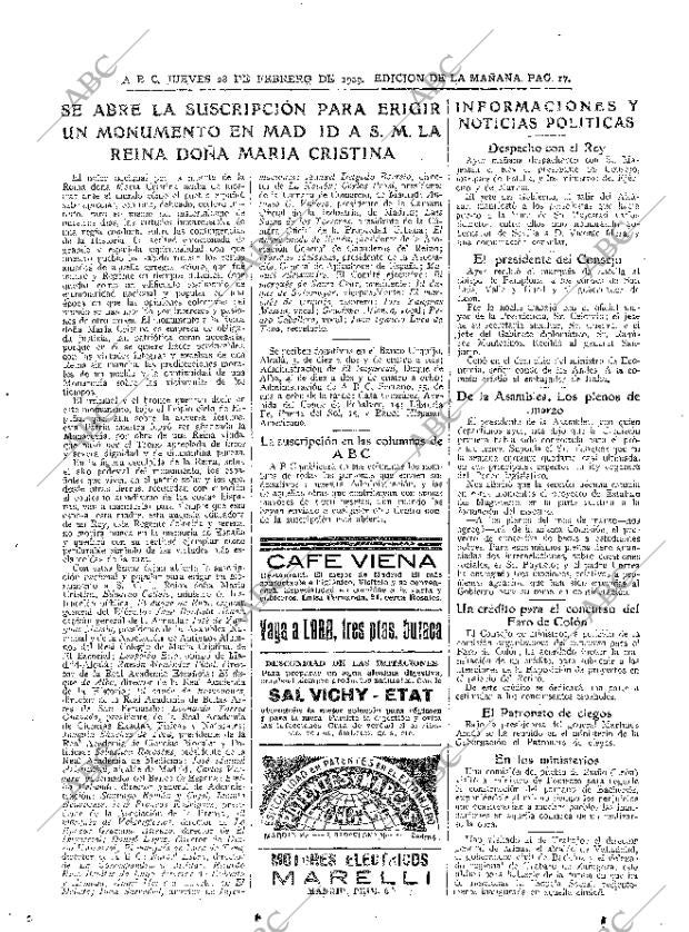 ABC MADRID 28-02-1929 página 17