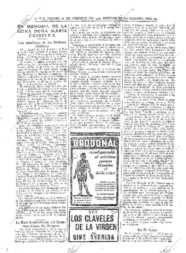 ABC MADRID 28-02-1929 página 25