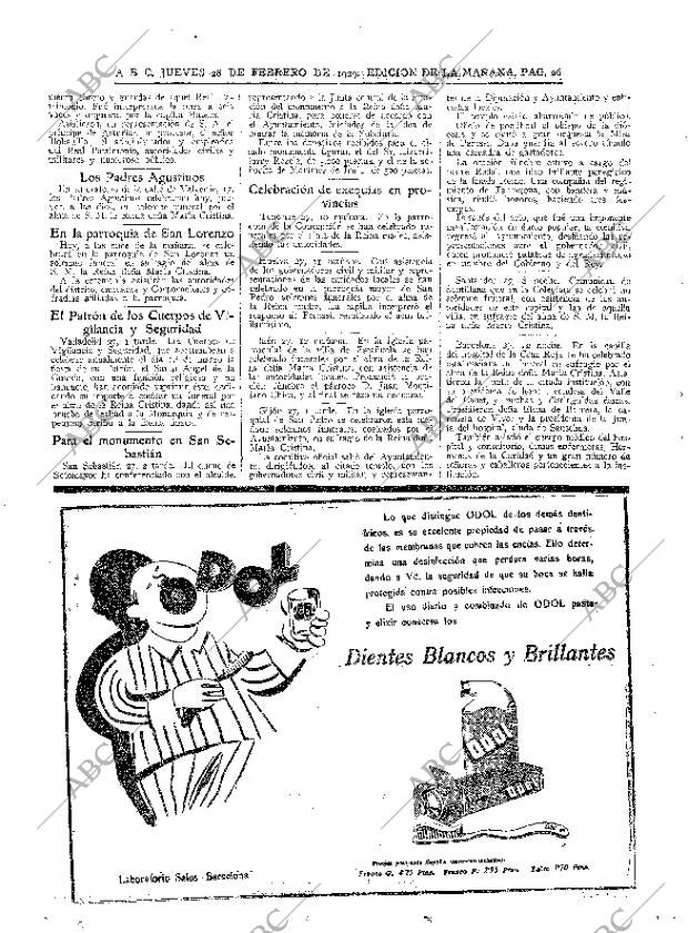 ABC MADRID 28-02-1929 página 26