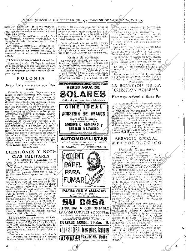 ABC MADRID 28-02-1929 página 30