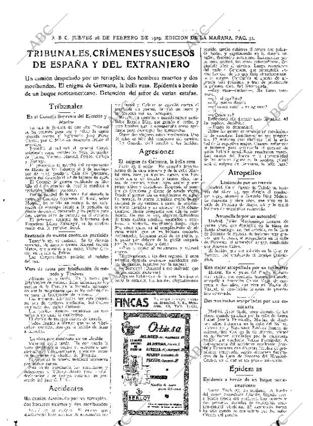 ABC MADRID 28-02-1929 página 31