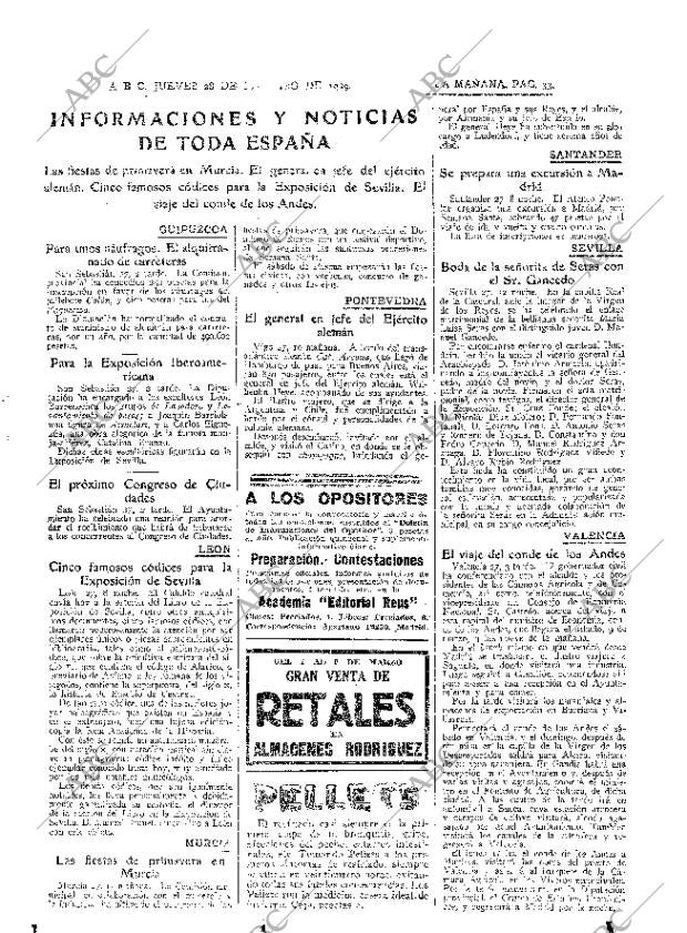 ABC MADRID 28-02-1929 página 33
