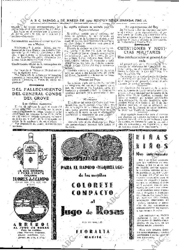 ABC MADRID 09-03-1929 página 16