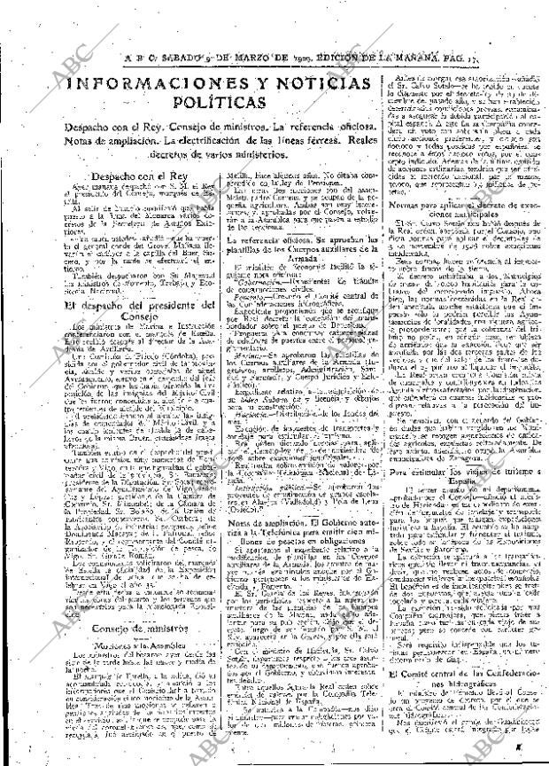 ABC MADRID 09-03-1929 página 17