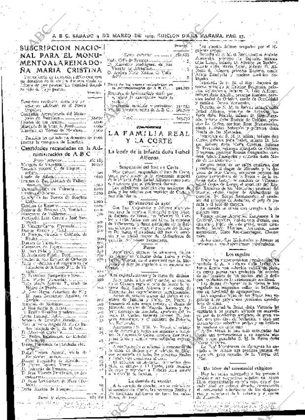 ABC MADRID 09-03-1929 página 19