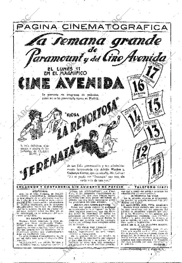 ABC MADRID 10-03-1929 página 26