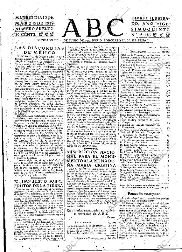 ABC MADRID 12-03-1929 página 19