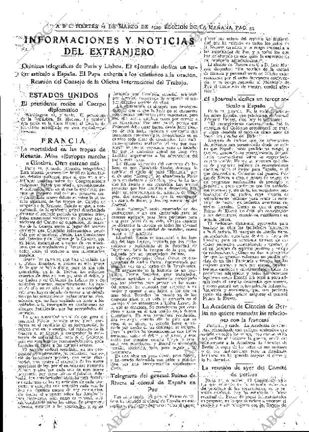 ABC MADRID 12-03-1929 página 33