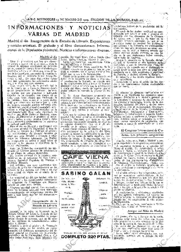 ABC MADRID 13-03-1929 página 21