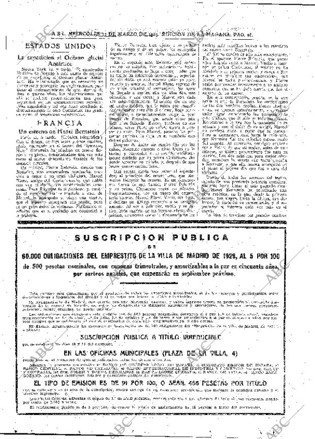 ABC MADRID 13-03-1929 página 28