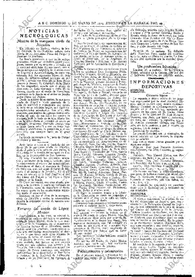 ABC MADRID 17-03-1929 página 49