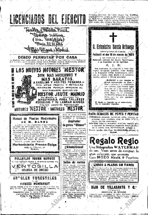 ABC MADRID 17-03-1929 página 62