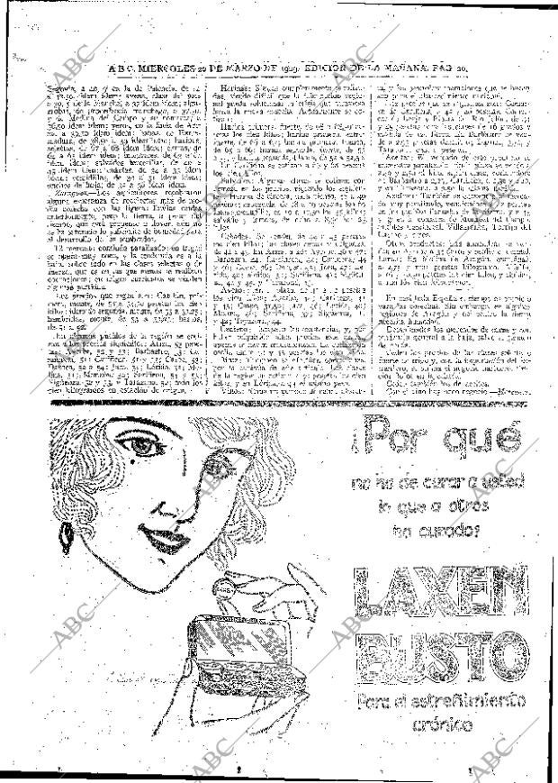 ABC MADRID 20-03-1929 página 20