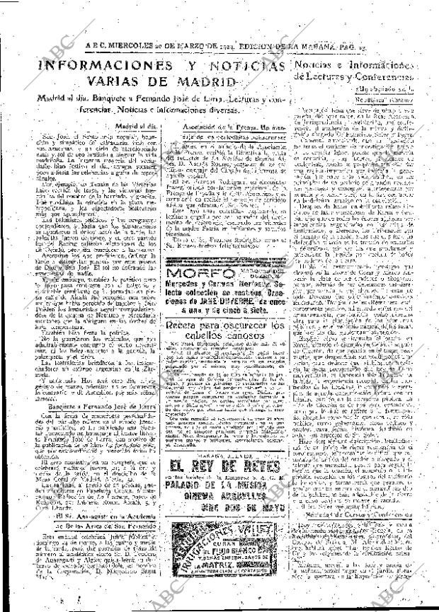 ABC MADRID 20-03-1929 página 23