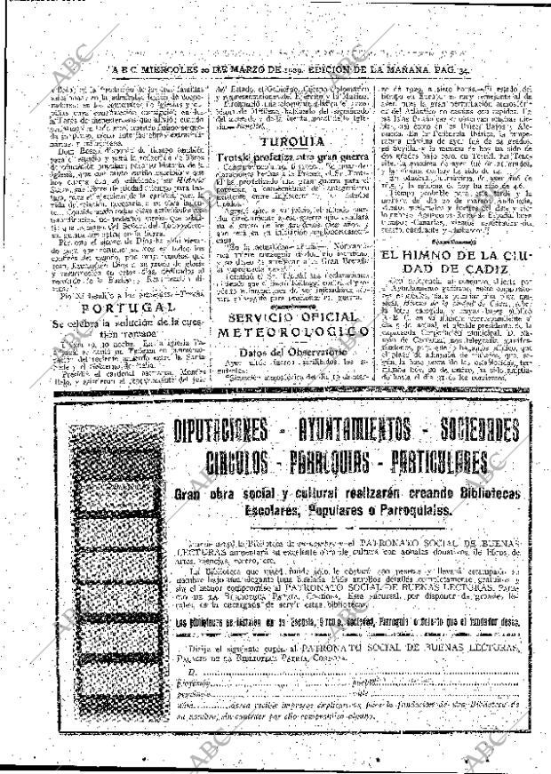 ABC MADRID 20-03-1929 página 34