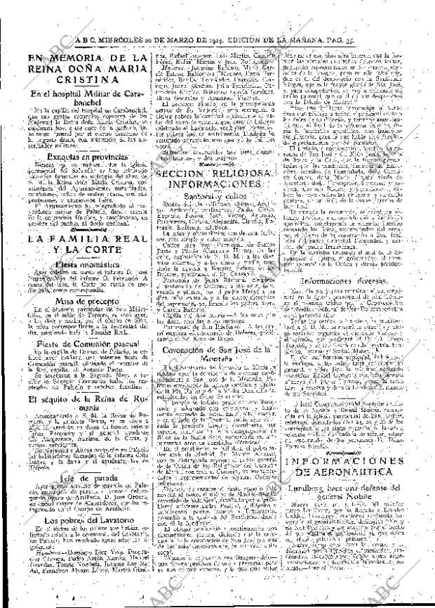 ABC MADRID 20-03-1929 página 35