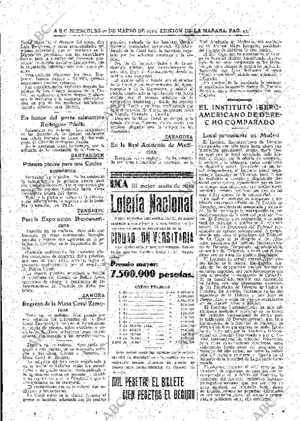 ABC MADRID 20-03-1929 página 43