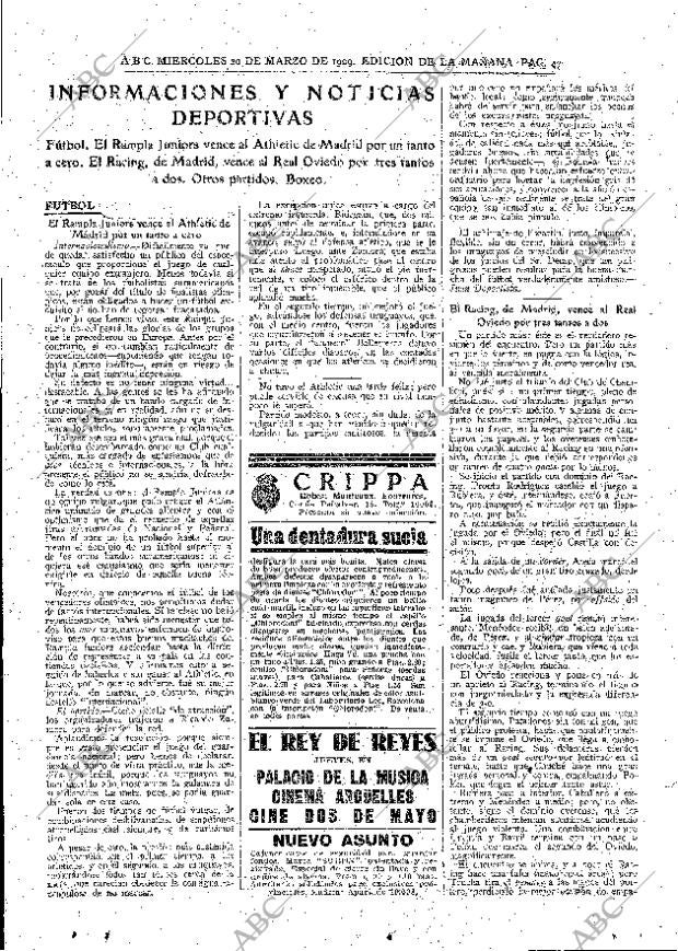 ABC MADRID 20-03-1929 página 47