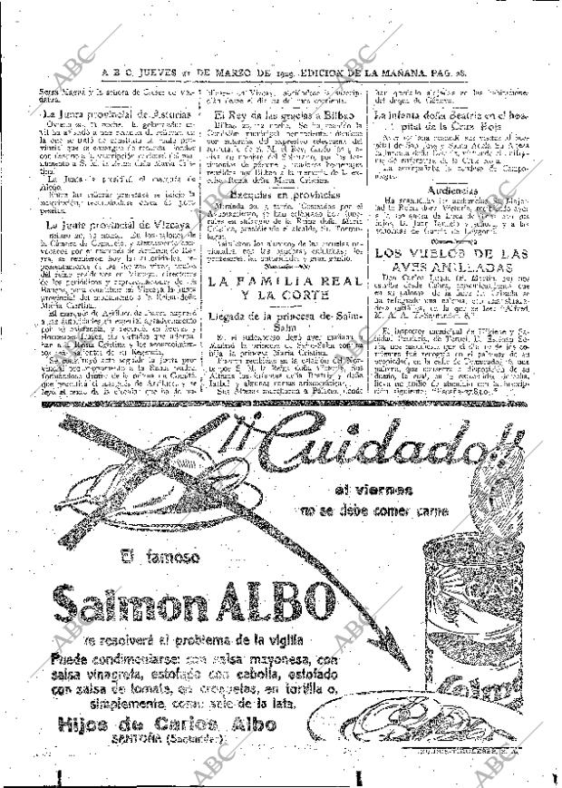 ABC MADRID 21-03-1929 página 28