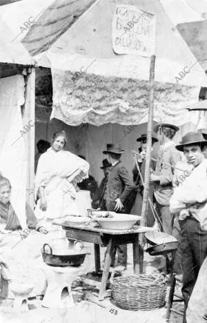 Caseta de Gitanos en la Feria de abril