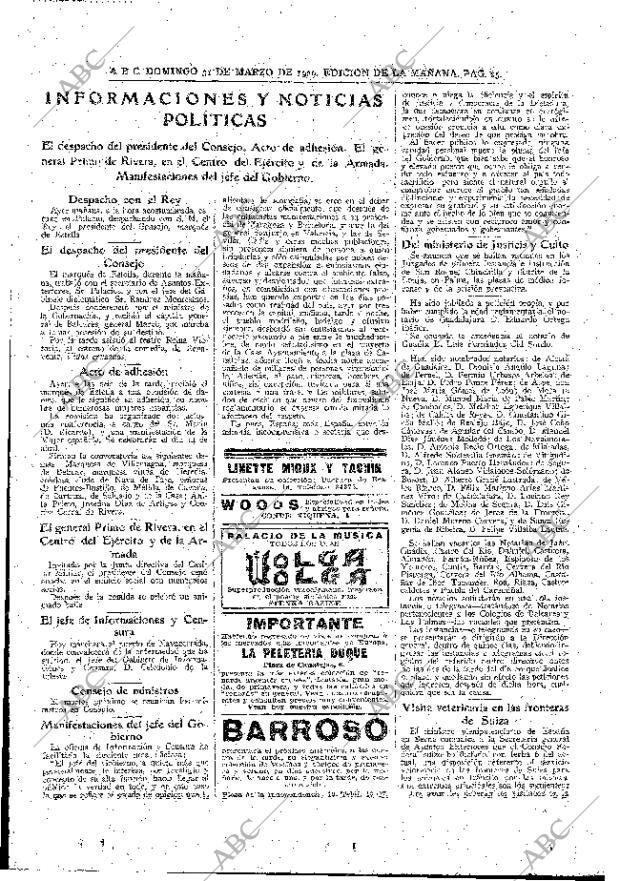 ABC MADRID 31-03-1929 página 25